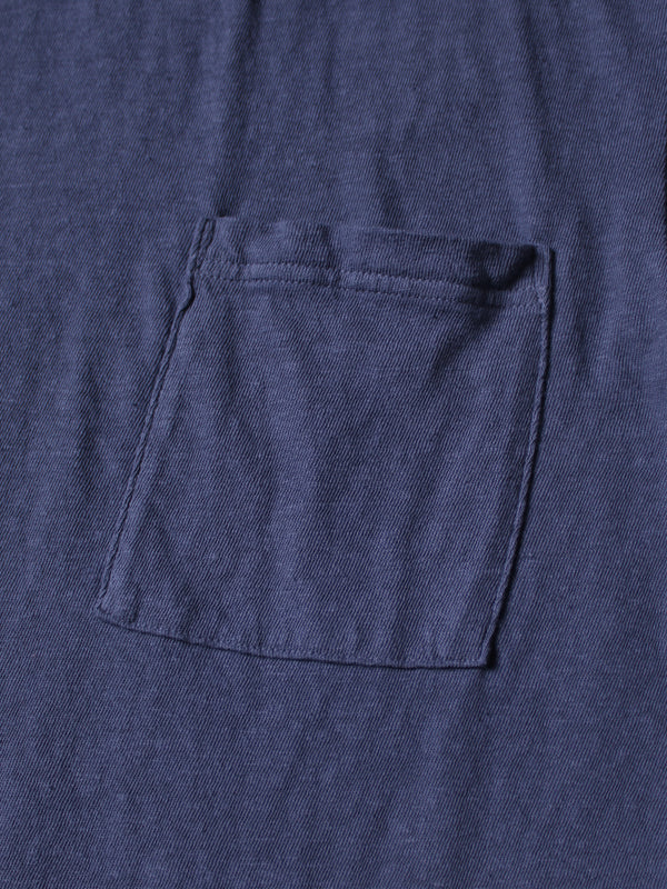 Kapital Gauze Jersey V-Neck Pocket T-Shirt Tee