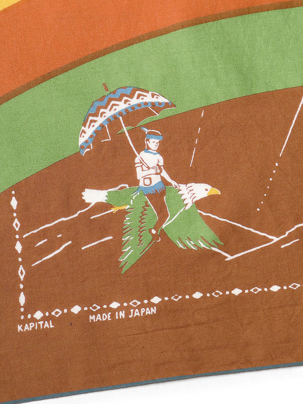 Kapital fastcolor Selvedge Bandana RAINBOW