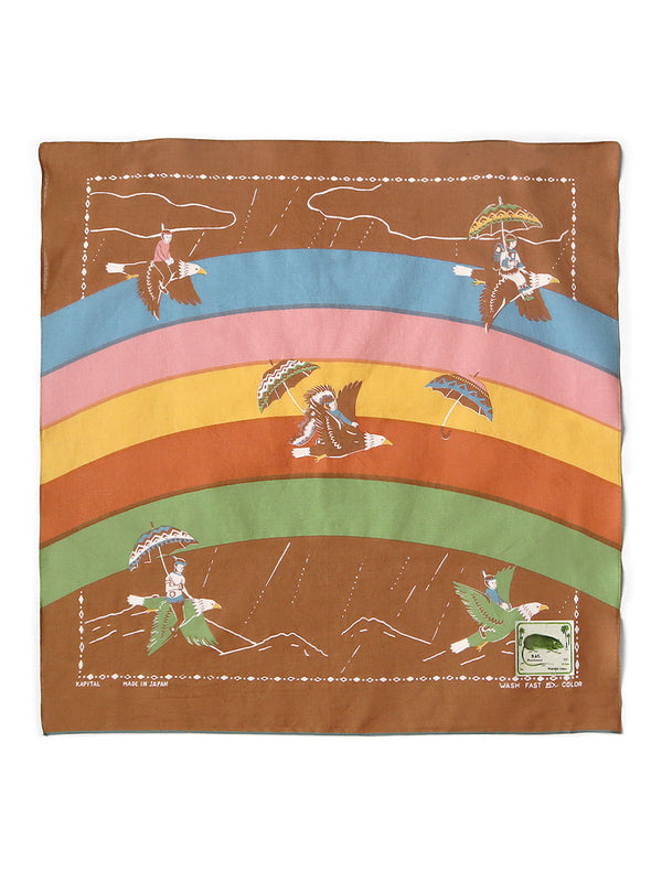 Kapital fastcolor Selvedge Bandana RAINBOW