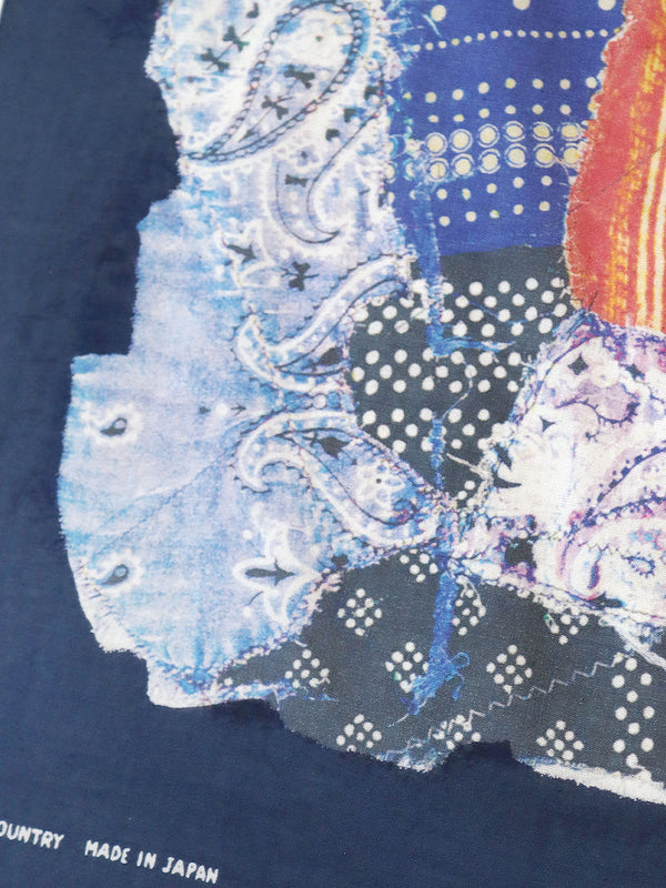 Kapital fastcolor Selvedge Bandana (BANDANNA BORO)