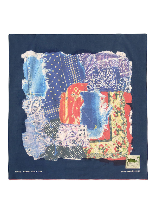 Kapital fastcolor Selvedge Bandana (BANDANNA BORO)