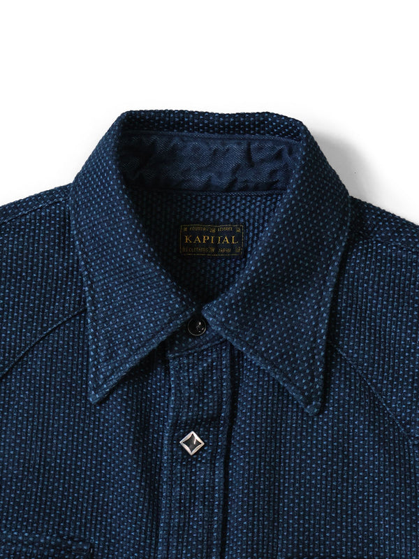 Kapital IDG Dogi Canvas Husky Western Shirt