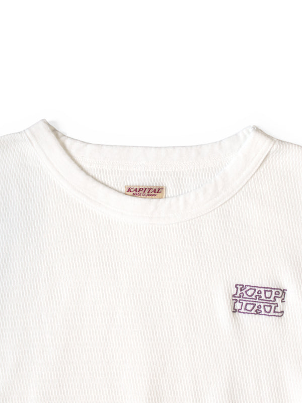 Kapital Waffle Jersey Long Sleeve Tee