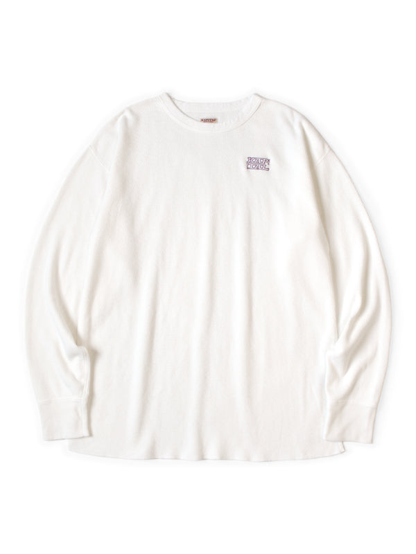 Kapital Waffle Jersey Long Sleeve Tee