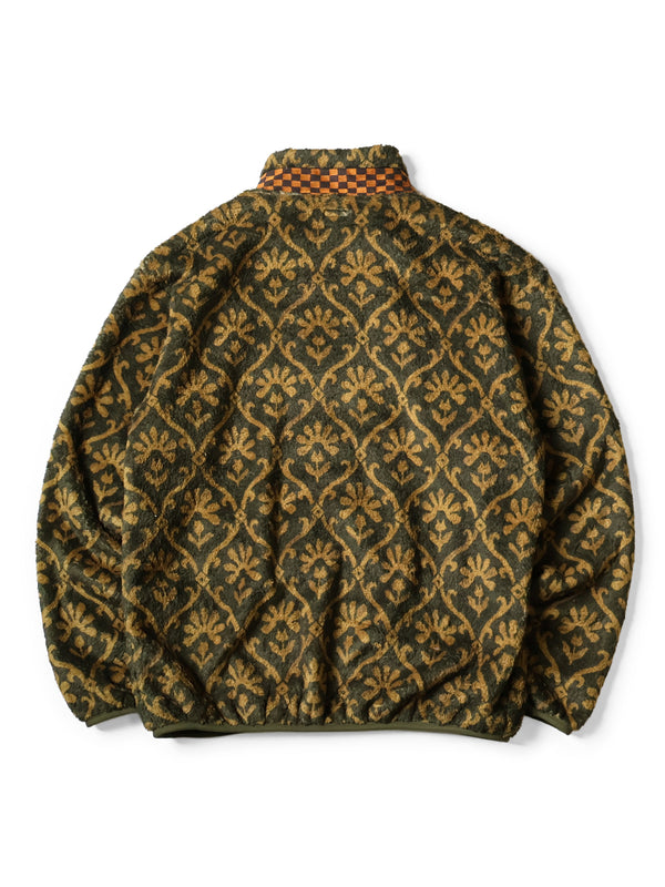Kapital Yosemite Arabesque Fleece Zip Blouson sweater