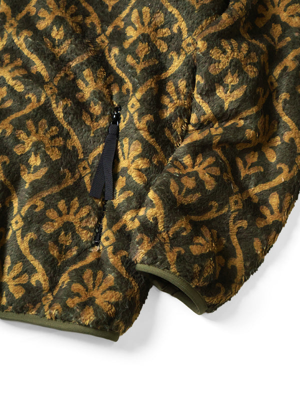 Kapital Yosemite Arabesque Fleece Zip Blouson sweater