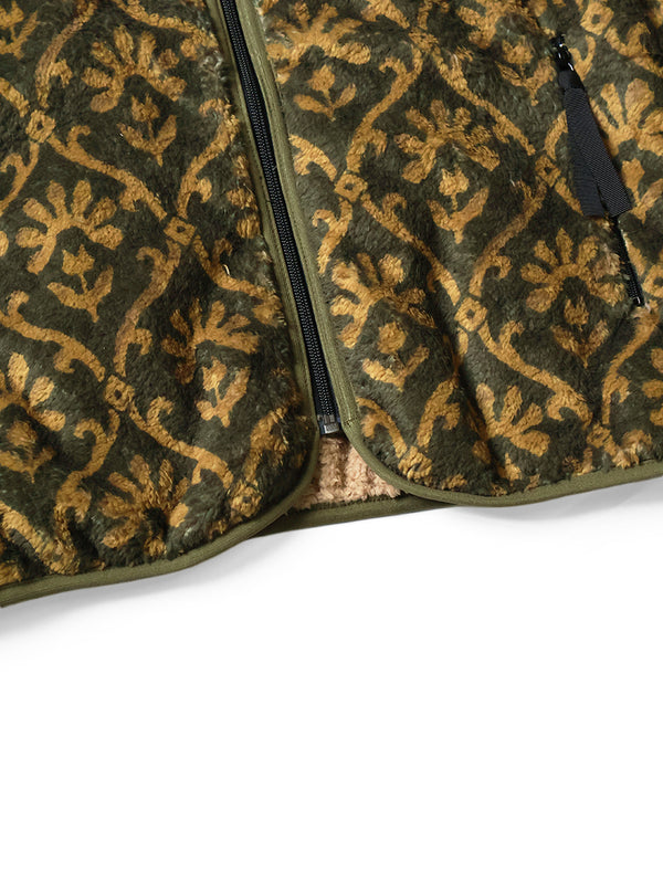 Kapital Yosemite Arabesque Fleece Zip Blouson sweater