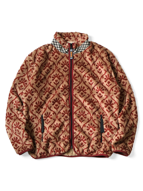 Kapital Yosemite Arabesque Fleece Zip Blouson sweater