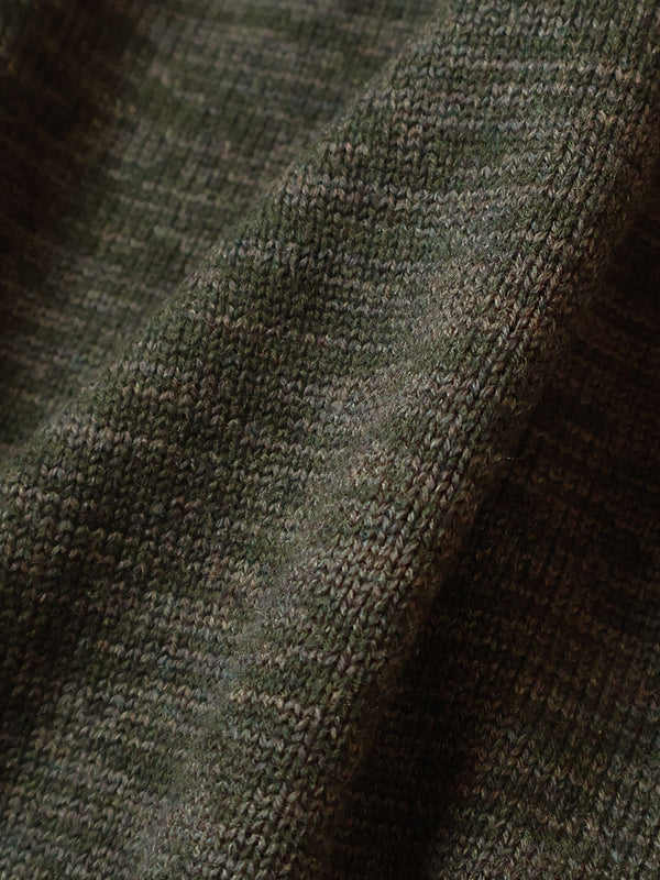 Kapital 8G Cotton Wool Nickel 4-Piece Half Zip Sweater