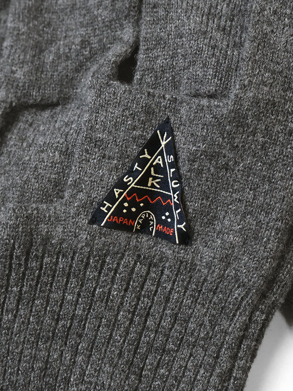 Kapital 7G Wool Windbreaker Big Crew Sweater