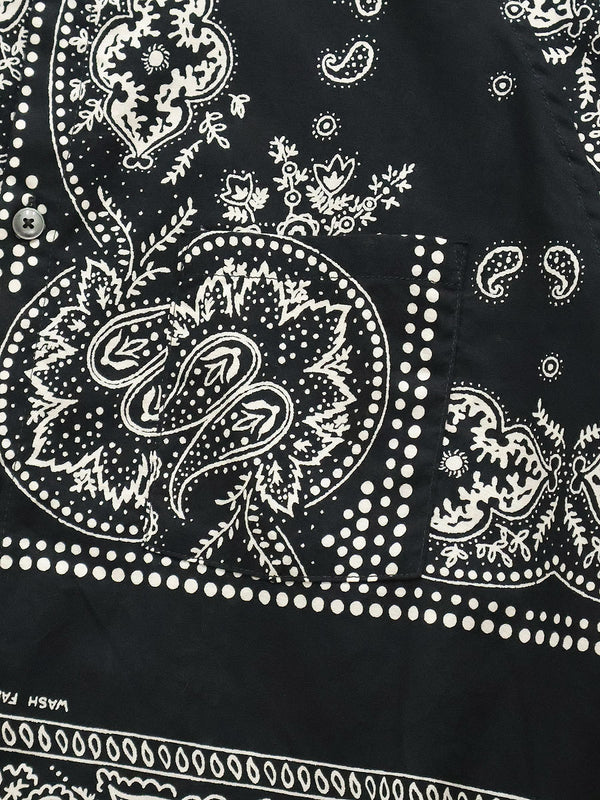 Kapital Gauze Rat Brand Bandana Patchwork Pattern Raglan Shirt
