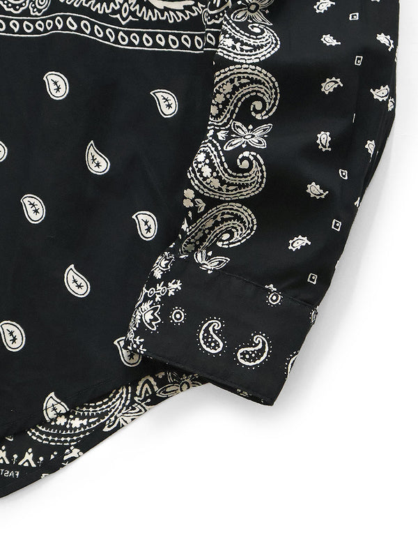 Kapital Gauze Rat Brand Bandana Patchwork Pattern Raglan Shirt