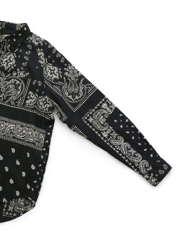 Kapital Gauze Rat Brand Bandana Patchwork Pattern Raglan Shirt