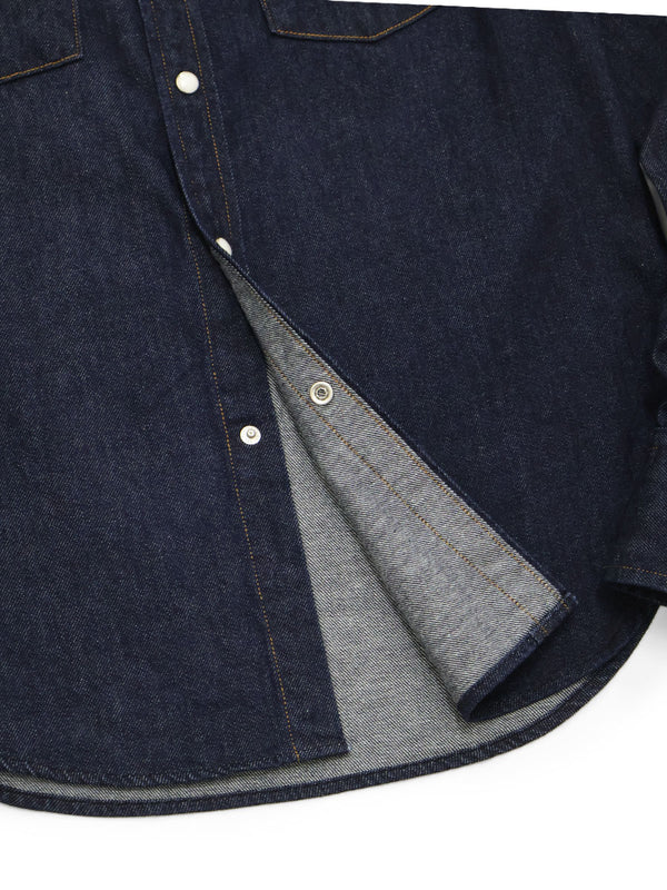 Kapital 8oz Denim Western Shirt (L;s)