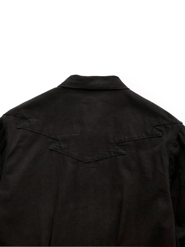 Kapital 11.5oz Black x Black Denim Thunderbird Jacket