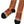 Load image into Gallery viewer, Kapital 156-ply Nepal Tiger Print Skater Knee-High Boots Socks
