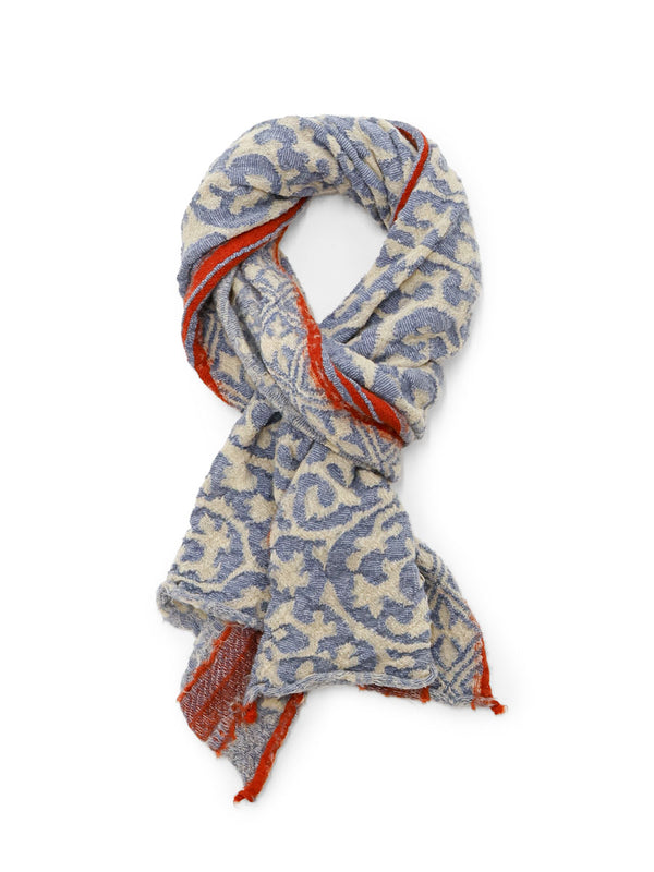 Kapital Felted Wool Octopus Arabesque HAPPY Scarf