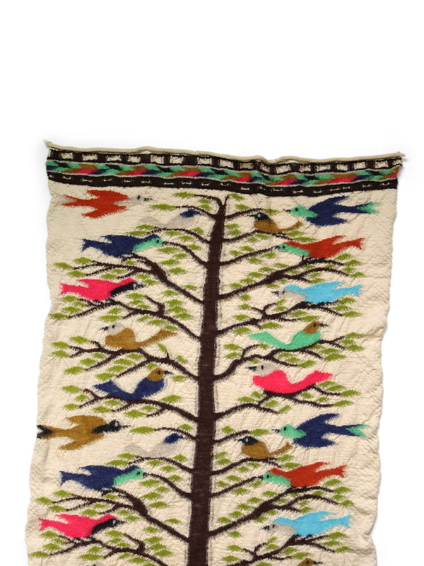 Kapital felted wool Bird Tree scarf muffler