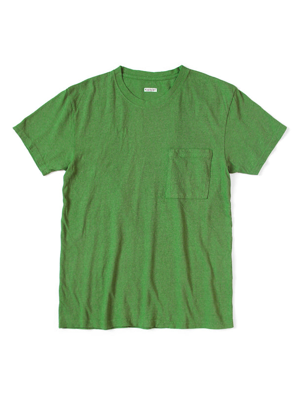 Kapital Gauze Jersey Crew Pocket Tee