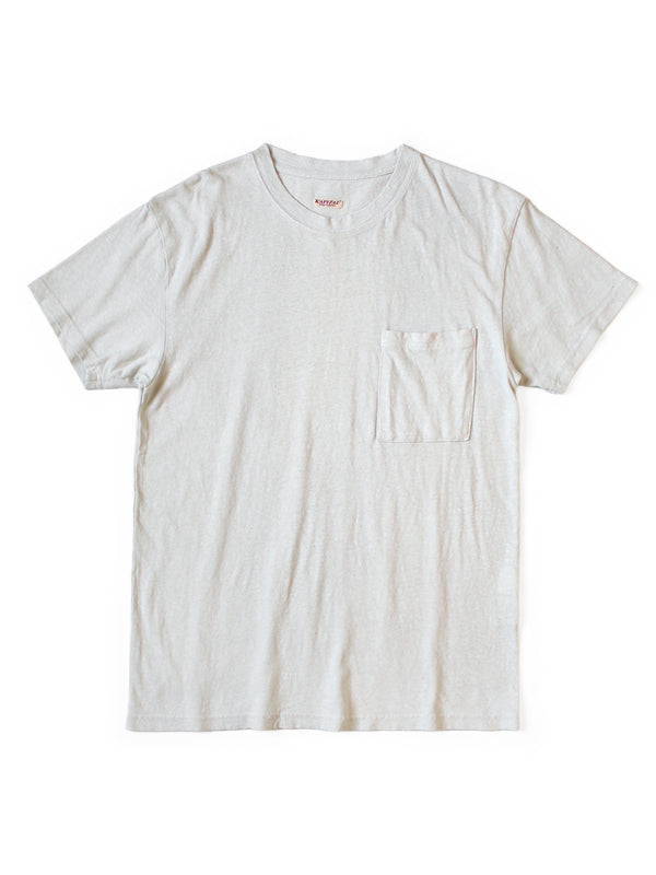 Kapital Gauze Jersey Crew Pocket T-Shirt Tee