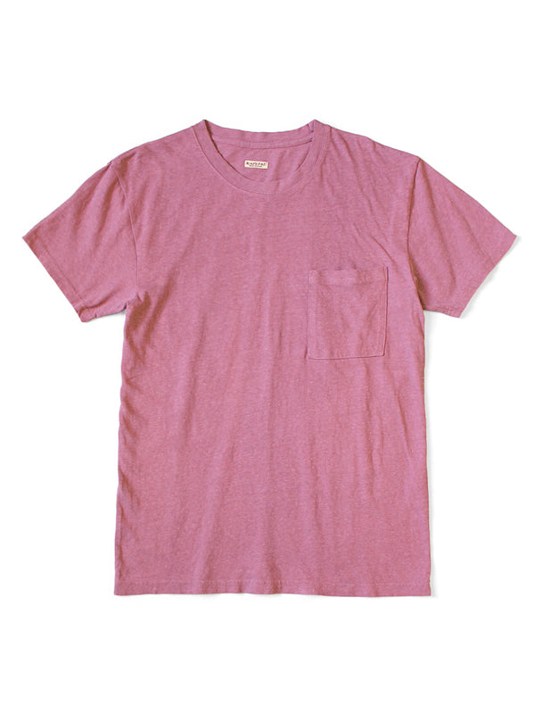 Kapital Gauze Jersey Crew Pocket Tee