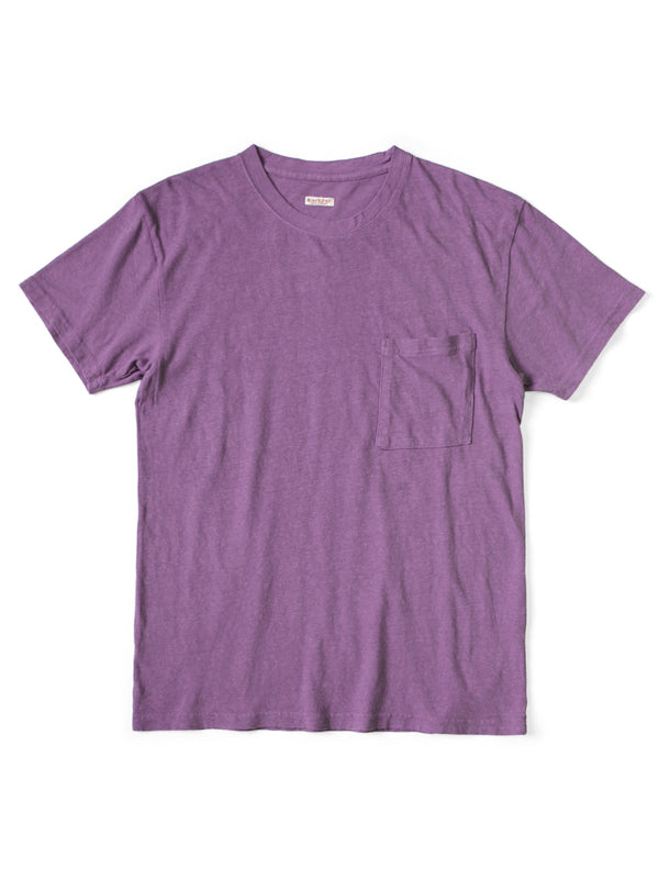 Kapital Gauze Jersey Crew Pocket Tee