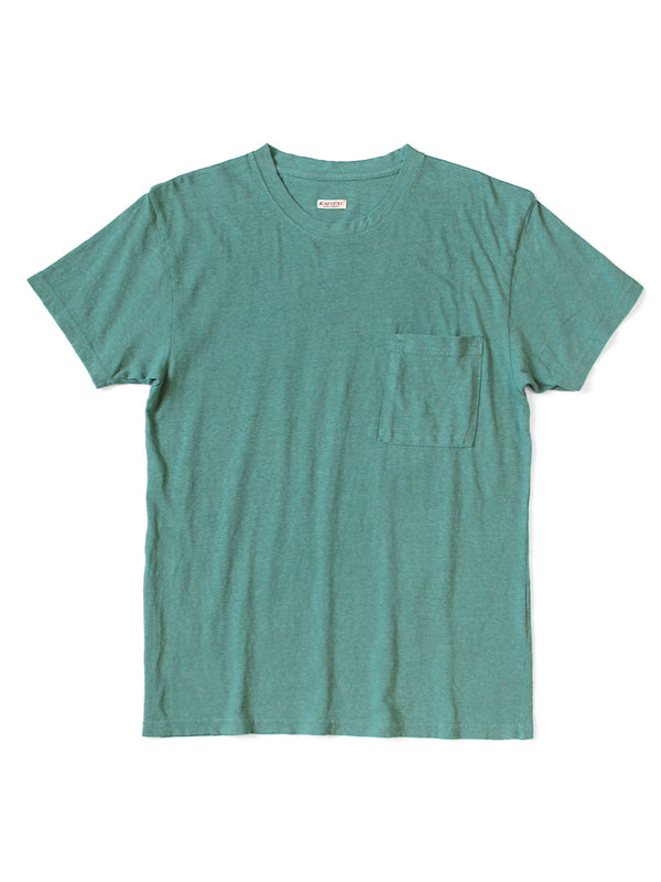 Kapital Gauze Jersey Crew Pocket T-Shirt Tee