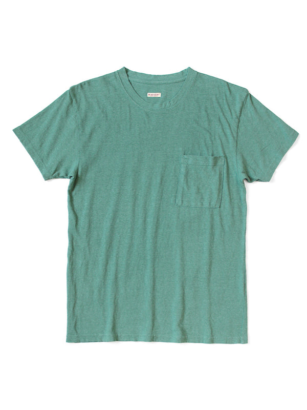 Kapital Gauze Jersey Crew Pocket Tee