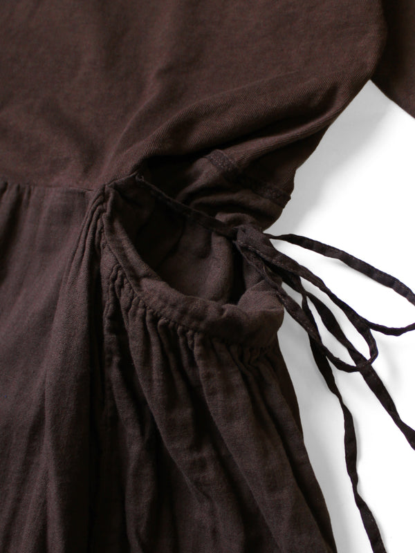 Kapital Jersey x Double Gauze Butter Dress