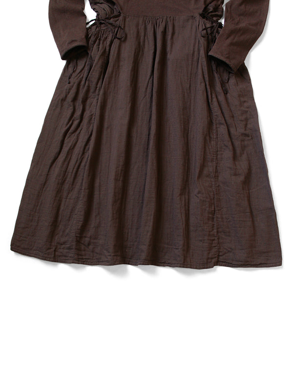 Kapital Jersey x Double Gauze Butter Dress