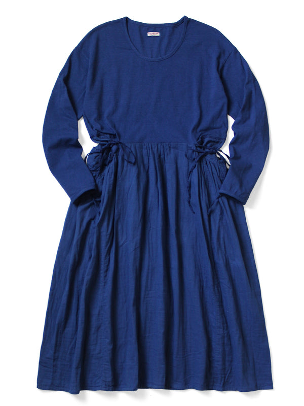 Kapital Jersey x Double Gauze Butter Dress