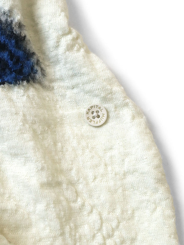 Kapital felted wool butterfly scarf Muffler