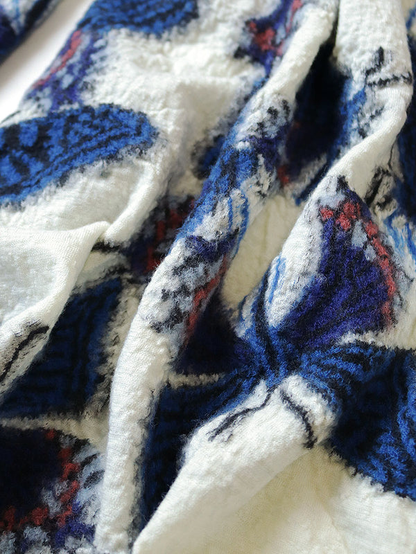 Kapital felted wool butterfly scarf Muffler