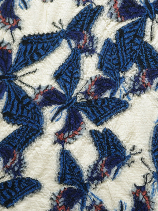 Kapital felted wool butterfly scarf Muffler