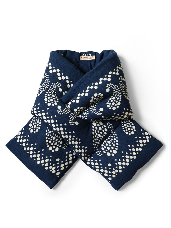 Kapital Linen Rayon Bandana Pattern KESA Scarf muffler