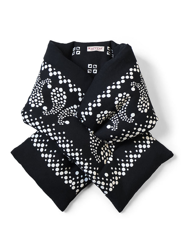 Kapital Linen Rayon Bandana Pattern KESA Scarf