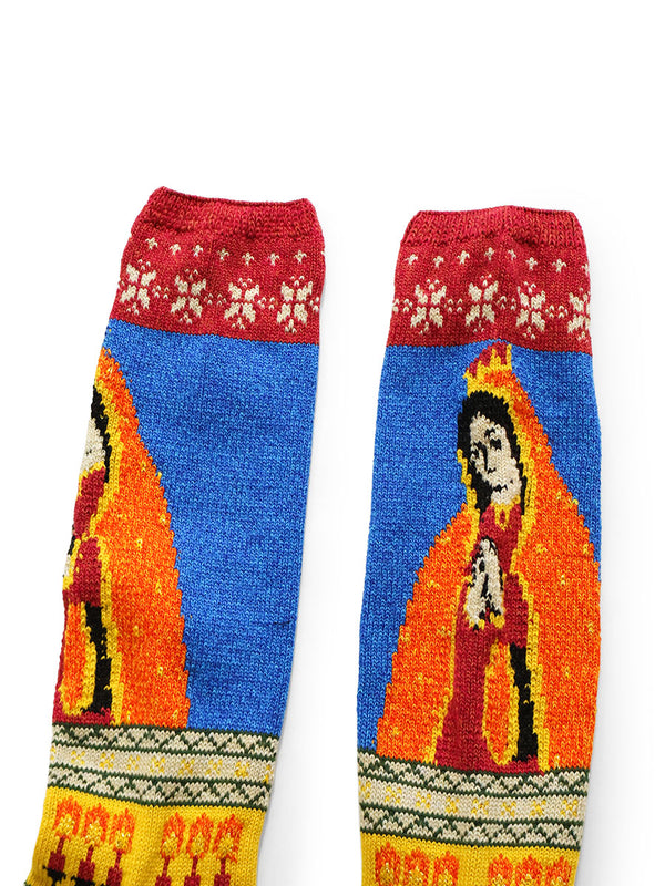 Kapital 96-ply Maria pattern socks (SHORT)