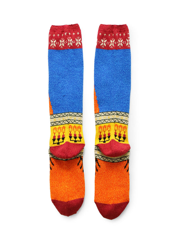 Kapital 96-ply Maria pattern socks (SHORT)