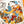 Load image into Gallery viewer, Kapital Color Bandana (FRUITS SHUNGA)
