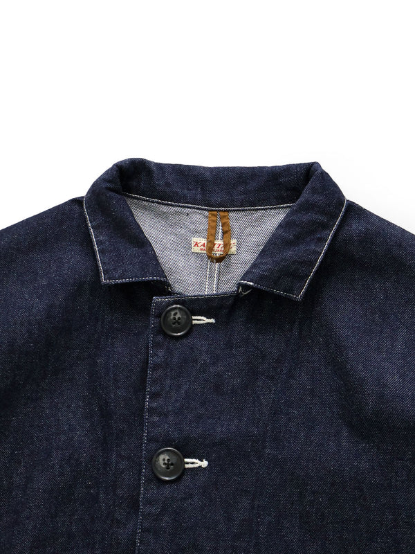 Kapital 11.5oz denim x 8oz denim Apple Man Coverall jacket