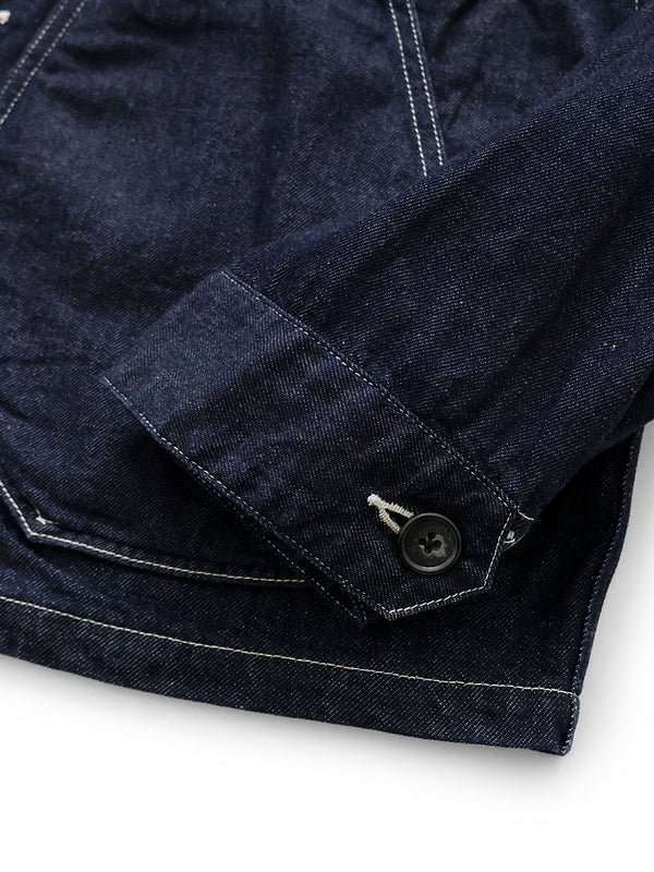 Kapital 11.5oz denim x 8oz denim Apple Man Coverall jacket