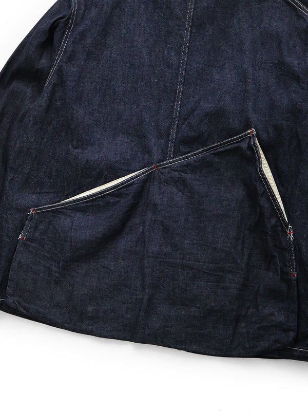 Kapital 11.5oz denim x 8oz denim Apple Man Coverall jacket