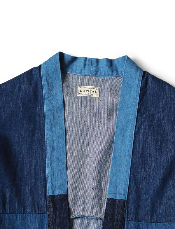 Kapital 8oz denim 4TONE KAKASHI shirt