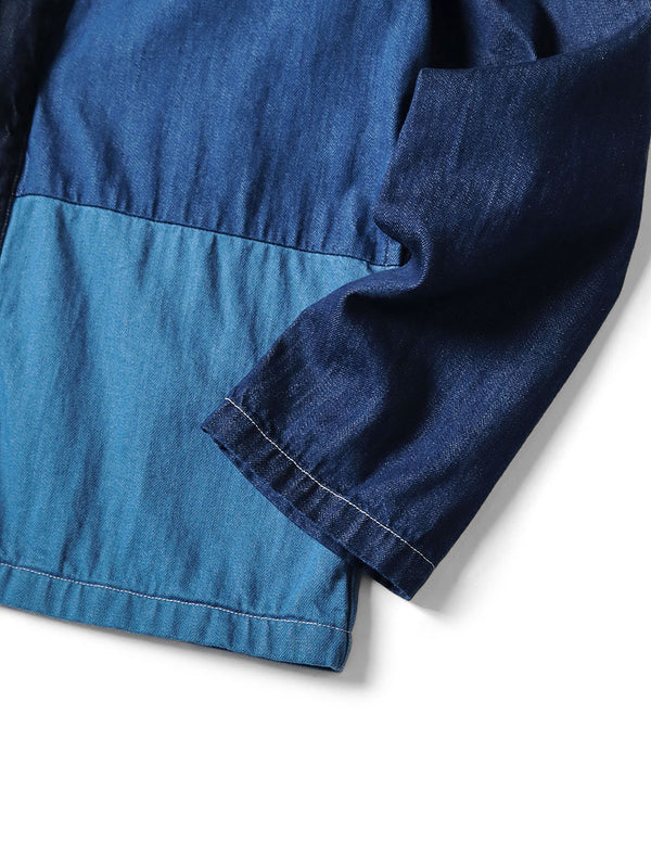 Kapital 8oz denim 4TONE KAKASHI shirt