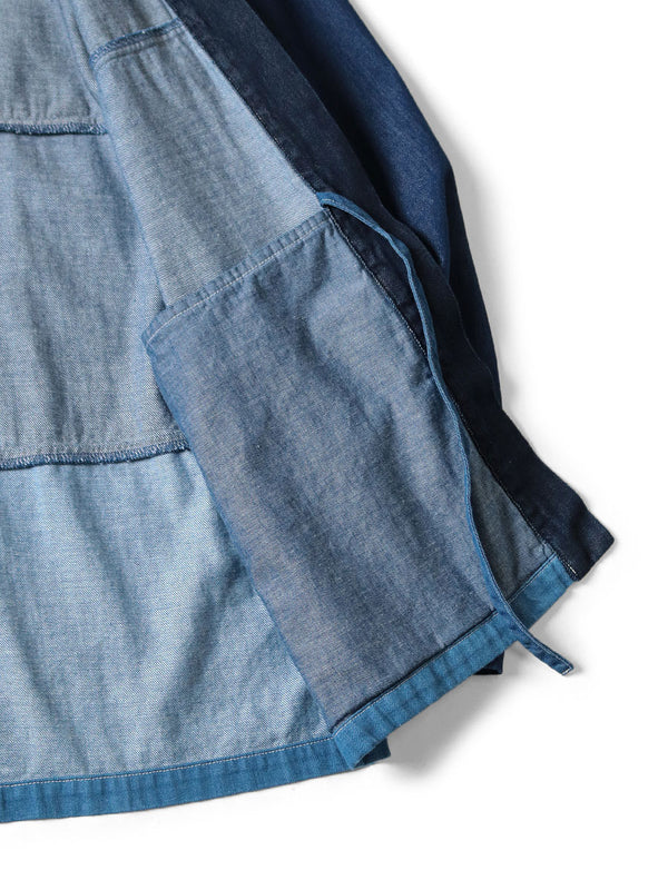 Kapital 8oz denim 4TONE KAKASHI shirt