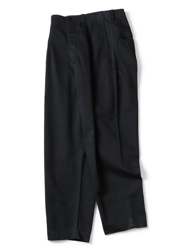 Kapital High Waisted Wide Leg Cotton Pants