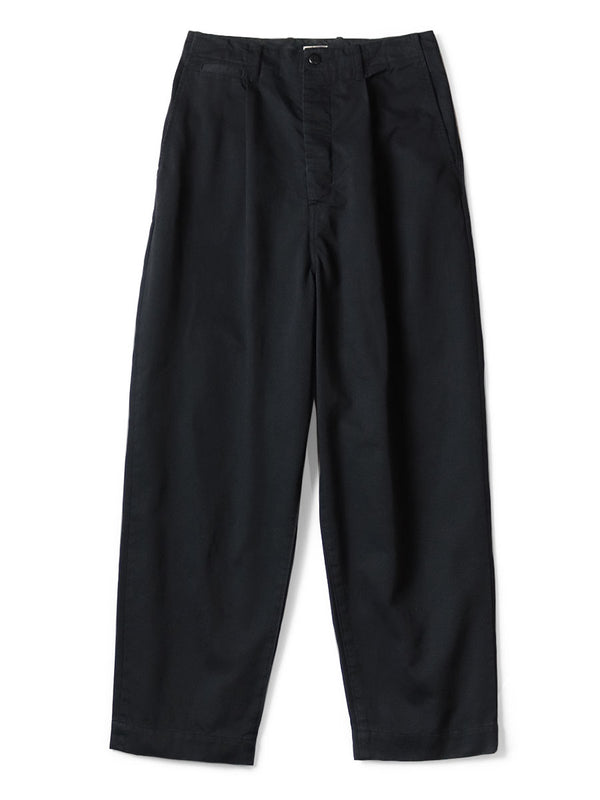 Kapital High Waisted Wide Leg Cotton Pants
