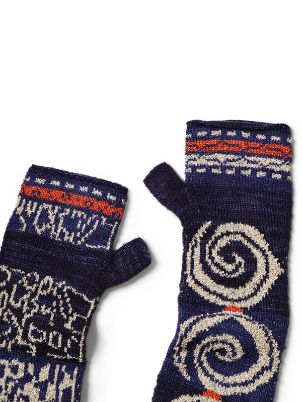 Kapital Ainu x Kuba 2-Way Mittens
