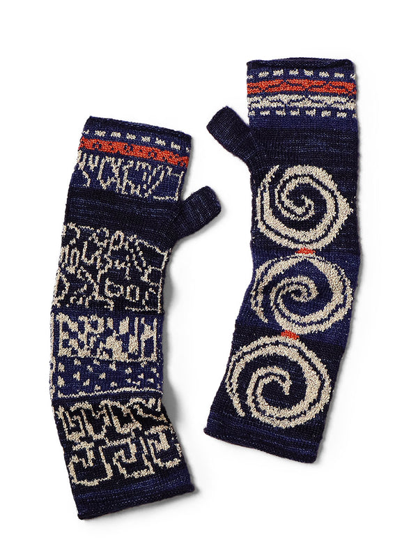 Kapital Ainu x Kuba 2-Way Mittens