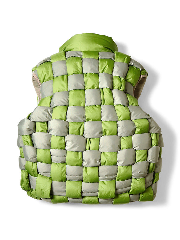 Kapital Ripstop Nylon KEEL Weaving Vest